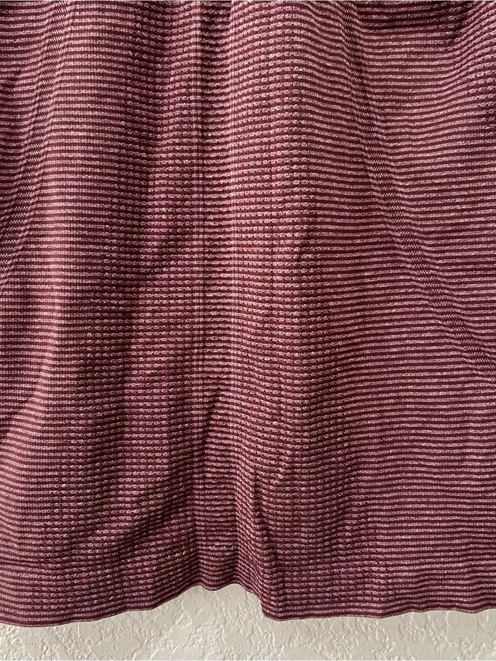 Lululemon Run: Swiftly Tech Tank Tonka Stripe Heathered Bordeaux Size 4